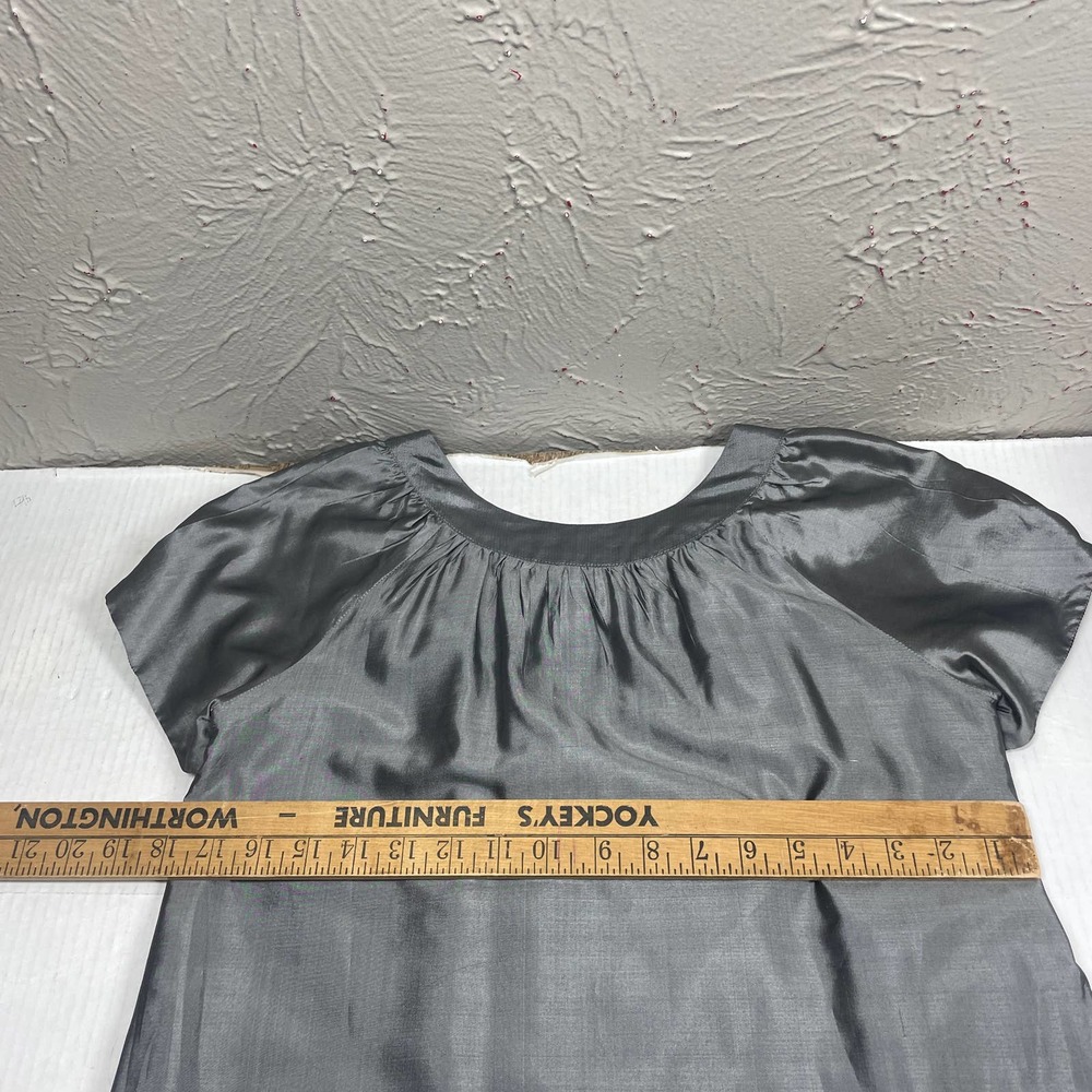 Roberta Freymann Circle Geometric Gray Black Tuni… - image 6